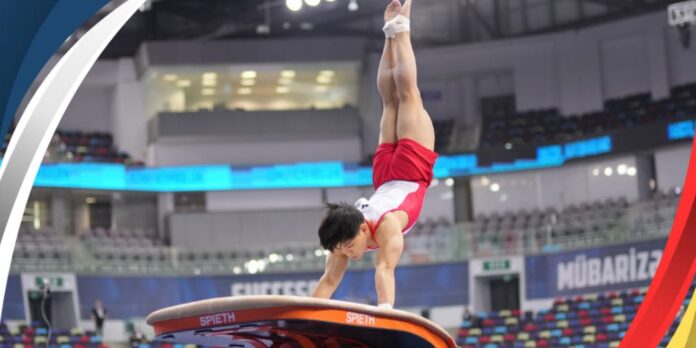 Philippines Carlos Yulo Crowned Time Gymnastics World Cup Champion