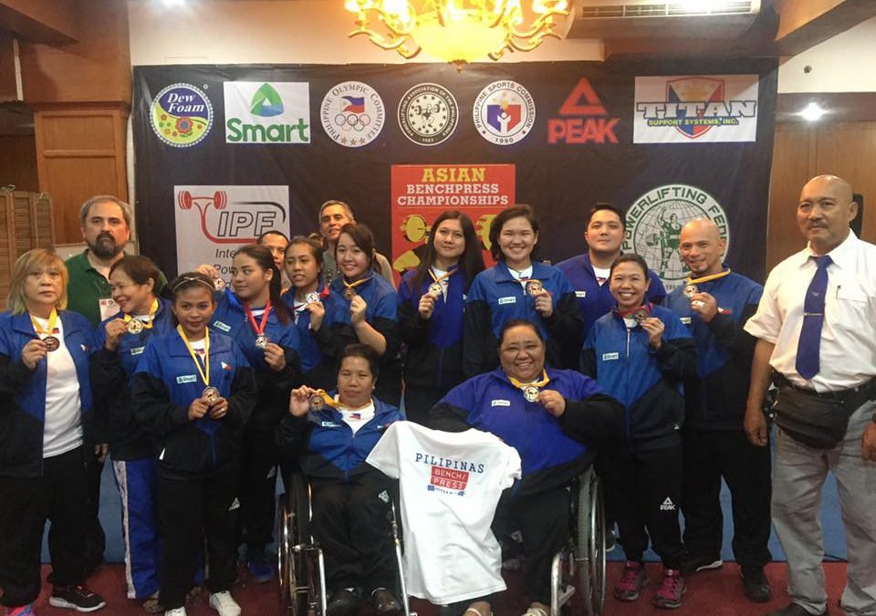 Team PH bag 32 golds, overall champs in Asian Bench Press Championships