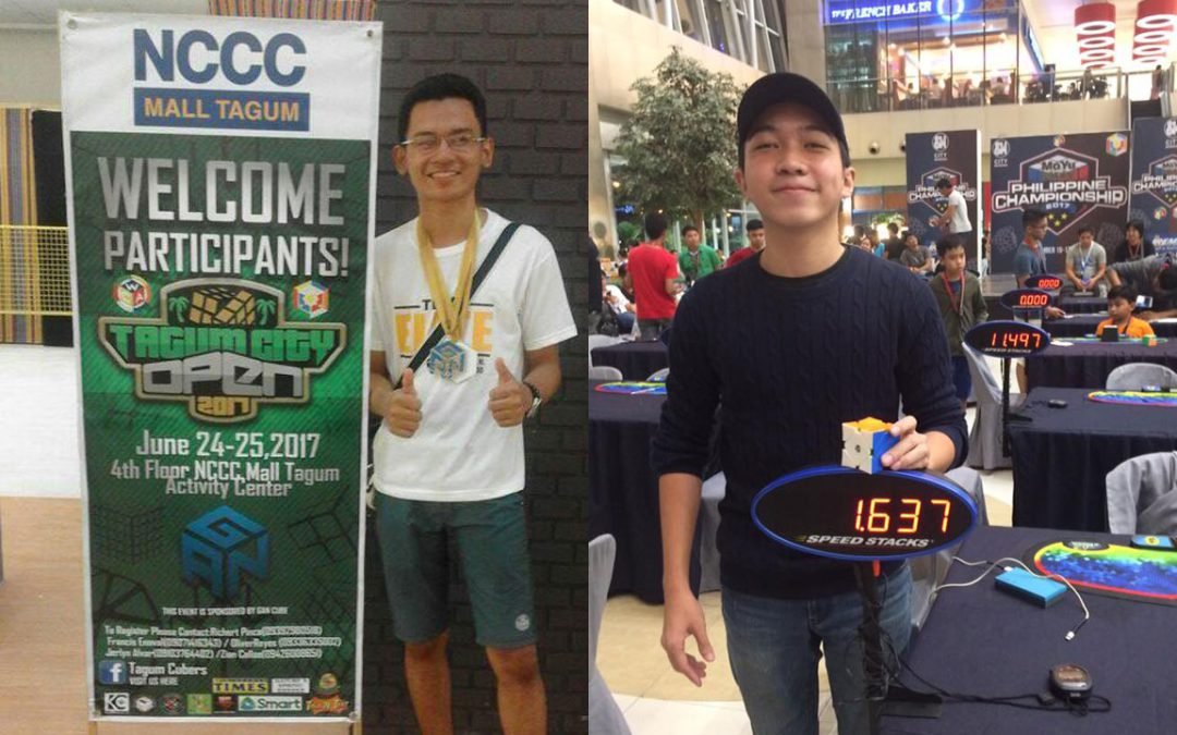 2 Pinoys Break Asian Records in Rubik’s Cube Competition