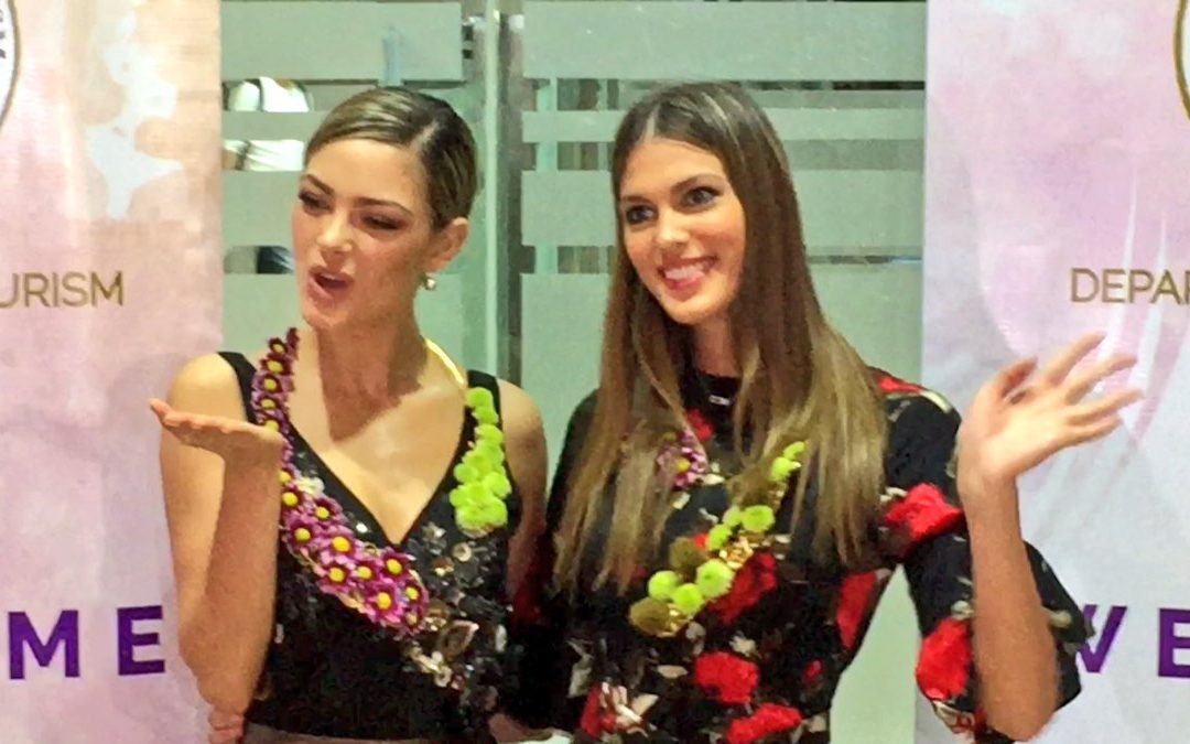 Miss Universe 2017 Demi-Leigh Nel-Peters arrives in Manila to promote the Philippines