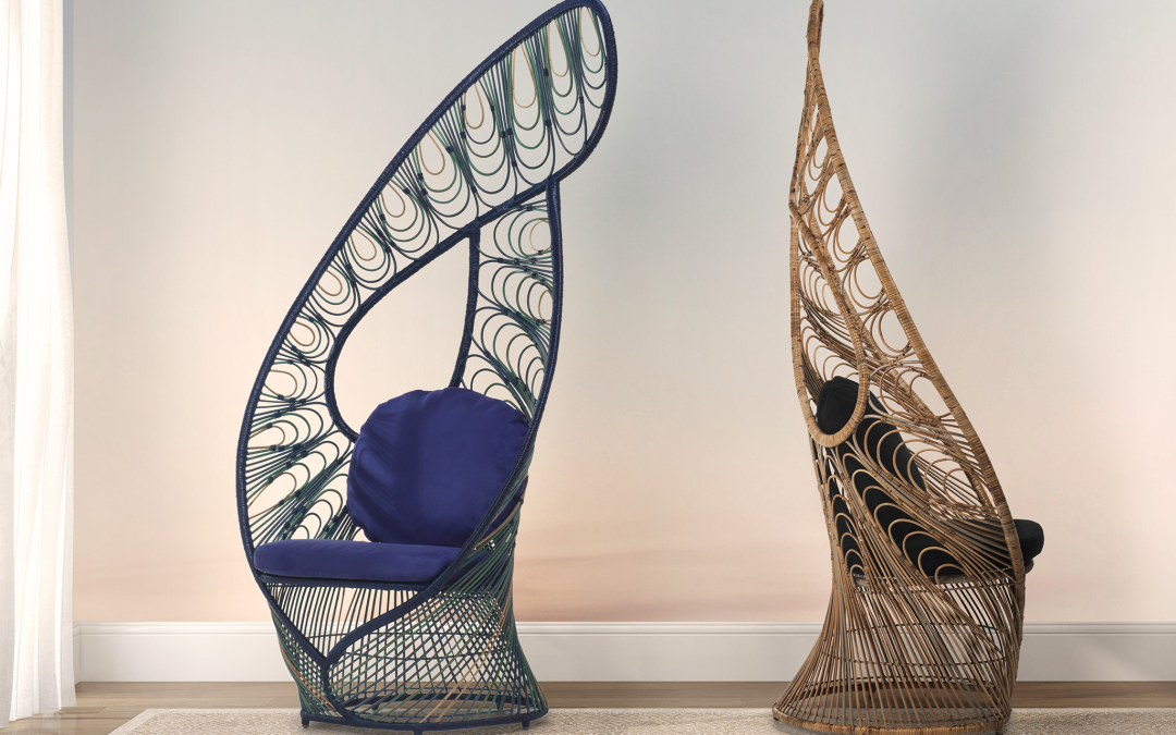 Kenneth Cobonpue’s Peacock Easy Chair wins U-S Product Design Competition in Las Vegas