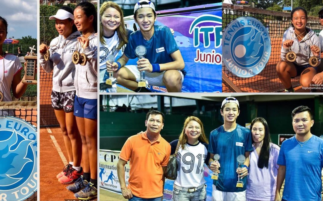 Miko & Alex Eala win International Tennis Singles Titles in Manila and Netherlands
