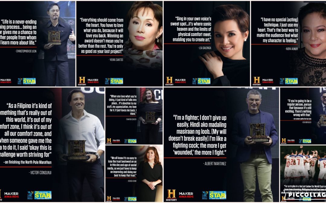 10 Filipino luminaries honoured with History Maker Award at History Con 2018