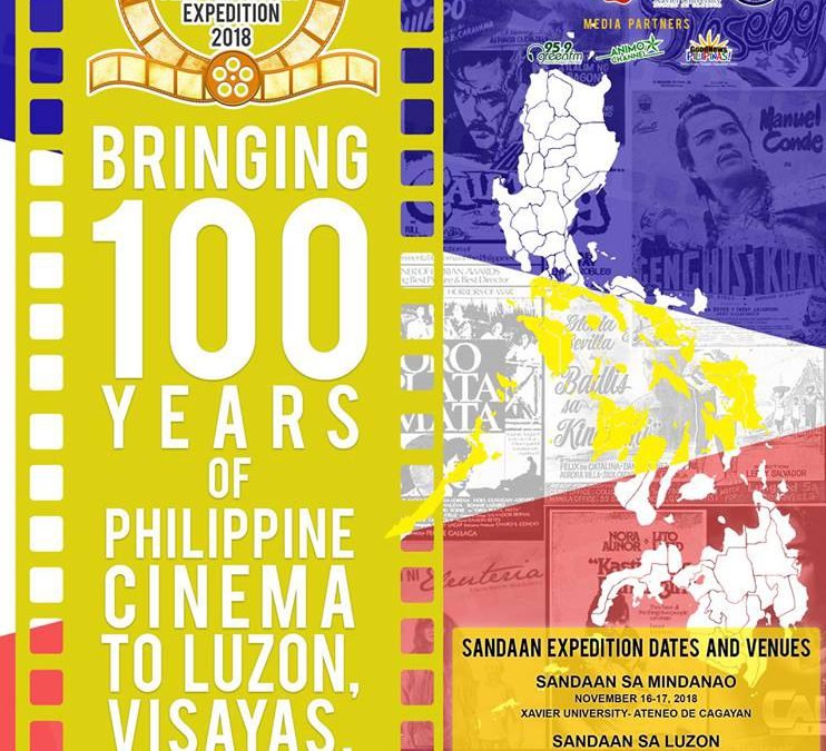 Sandaan Expedition brings 100 years of Philippine Cinema to Luzon, Visayas, Mindanao
