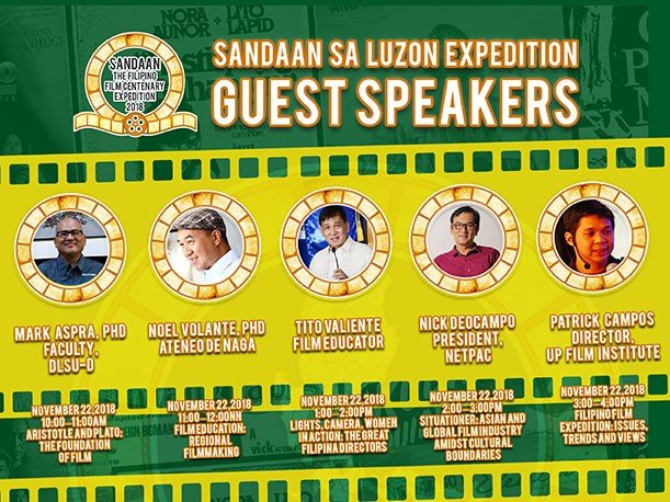 Nick Deocampo, film historians speak at Sandaan Sa Luzon in La Salle Dasmariñas for Philippine cinema’s 100 years