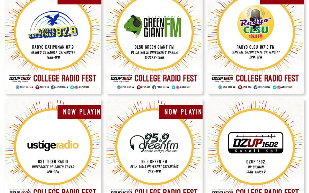 UP leads 30-strong Philippine College Radio Congress, on air festival