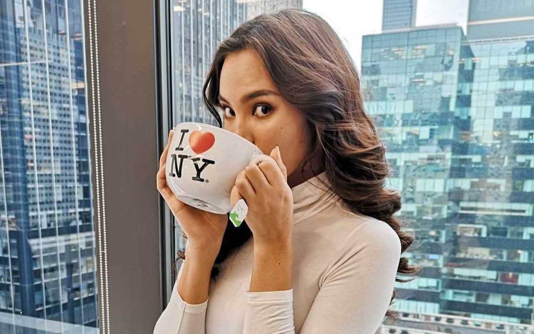 Catriona Gray showcases Tagakaolo tribe inspired skirt in Miss U HQ New York