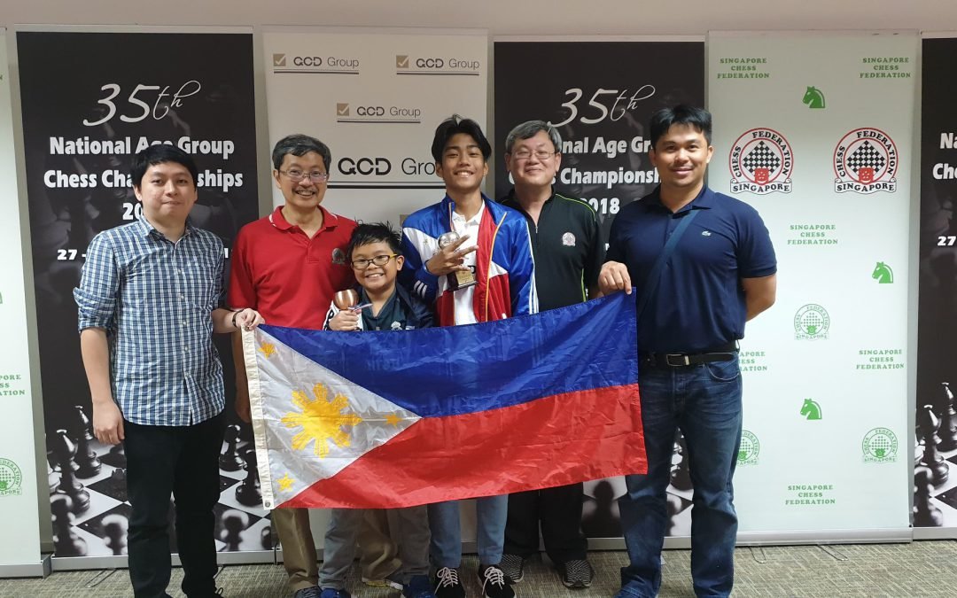Romblon’s teenage chess champ joint 1st in Singapore tourney