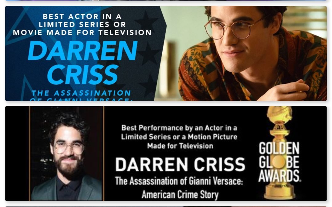 Darren Criss’ Screen Actors Guild Best Actor award speech highlights using craft to create positive change