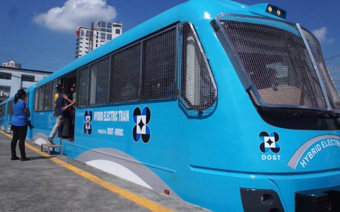 First Philippine Hybrid Electric Train running on tracks by March