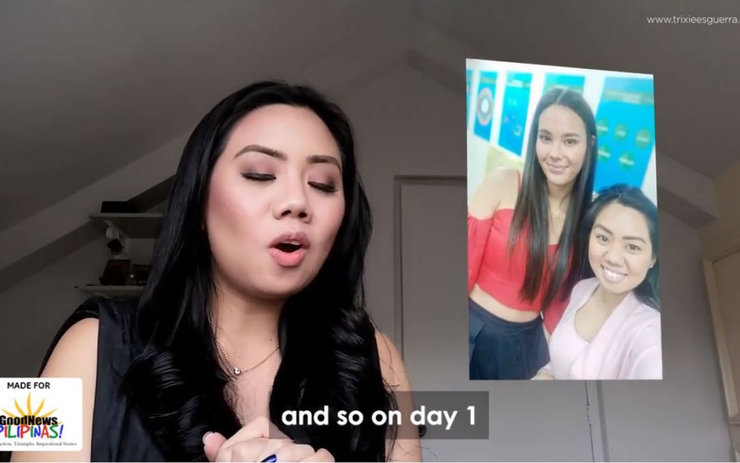 Positivitrix Trixie Esguerra Made-for-GoodNewsPilipinas video featured on UKG ABSCBN