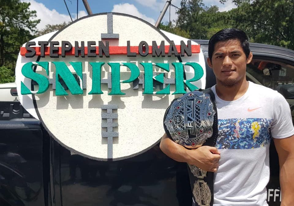 Brave CF MMA champion Stephen “The Sniper” Loman defends title in Manila homecoming