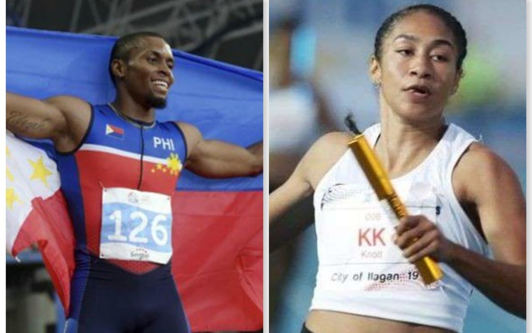 Eric Cray, Kristina Knott lead Team Philippines to gold medal haul in Singapore Athletics