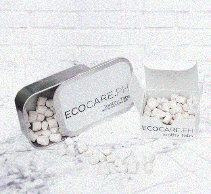 Eco Care Philippines invents “toothy tabs” all-natural solid toothpaste in environment-friendly package