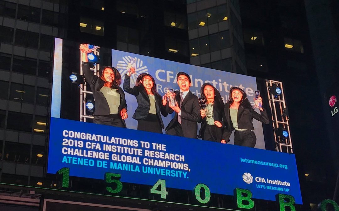 Ateneo students beat 6000 competitors to win Research Challenge Championship in New York
