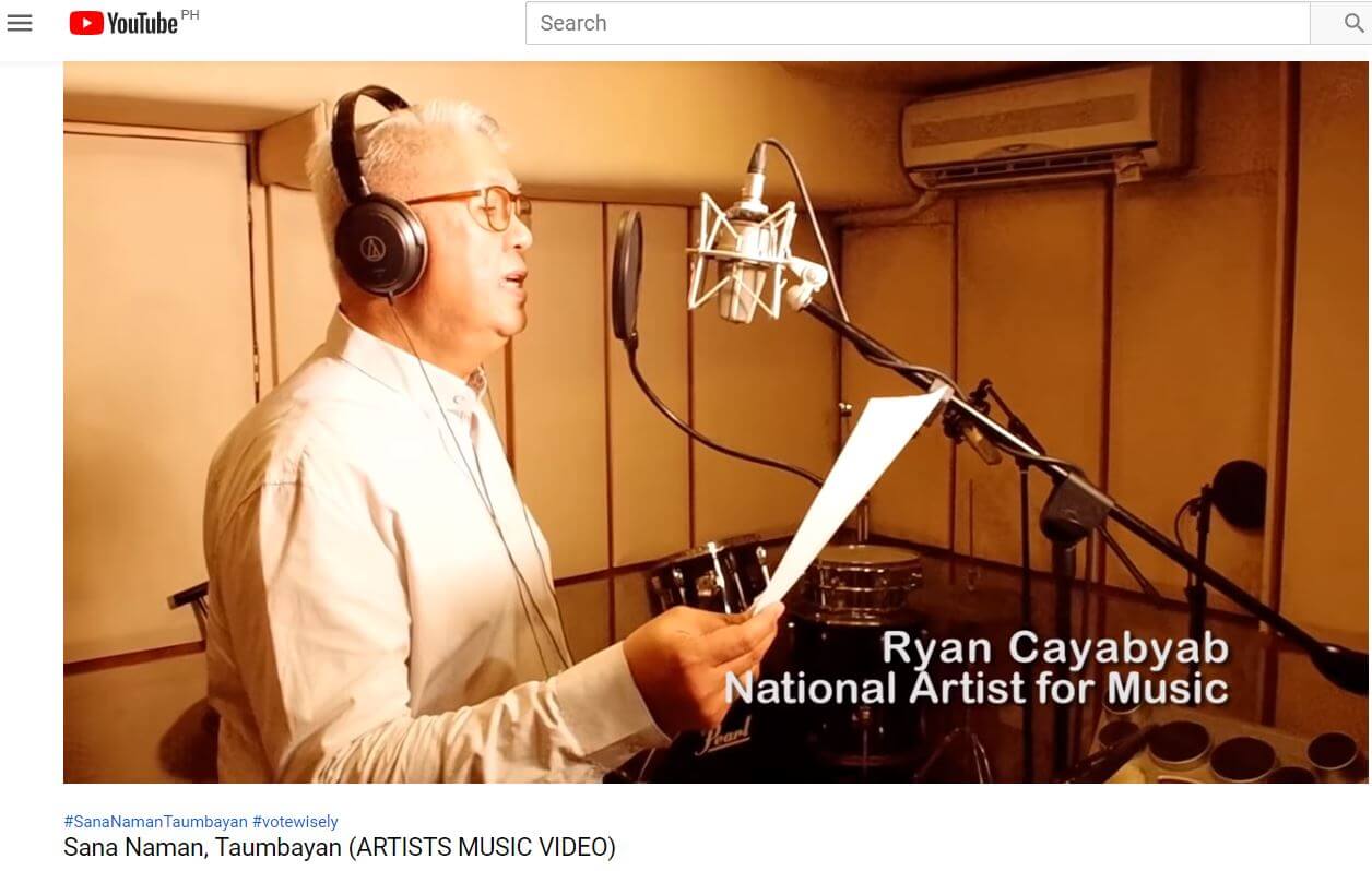 Ryan Cayabyab National Artist for Music