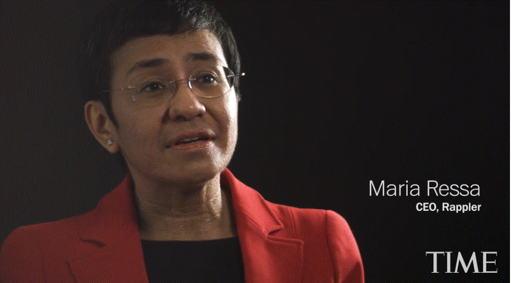 Time 100 Most Influential People Lists Filipino Journalist Maria Ressa Good News Pilipinas