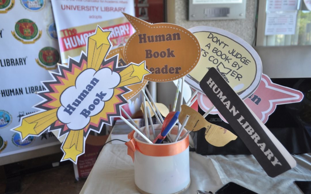 University of the Philippines Los Banos Human Library offers Human Books to help readers manage stress