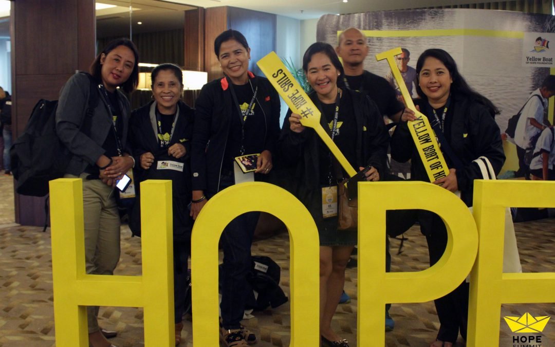 Hope Summit gathers Yellow Boat volunteers to make more ferries for schoolchildren