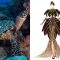 Hawksbill Turtle fashion illustration