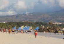 Foreign tourists visiting the Philippines