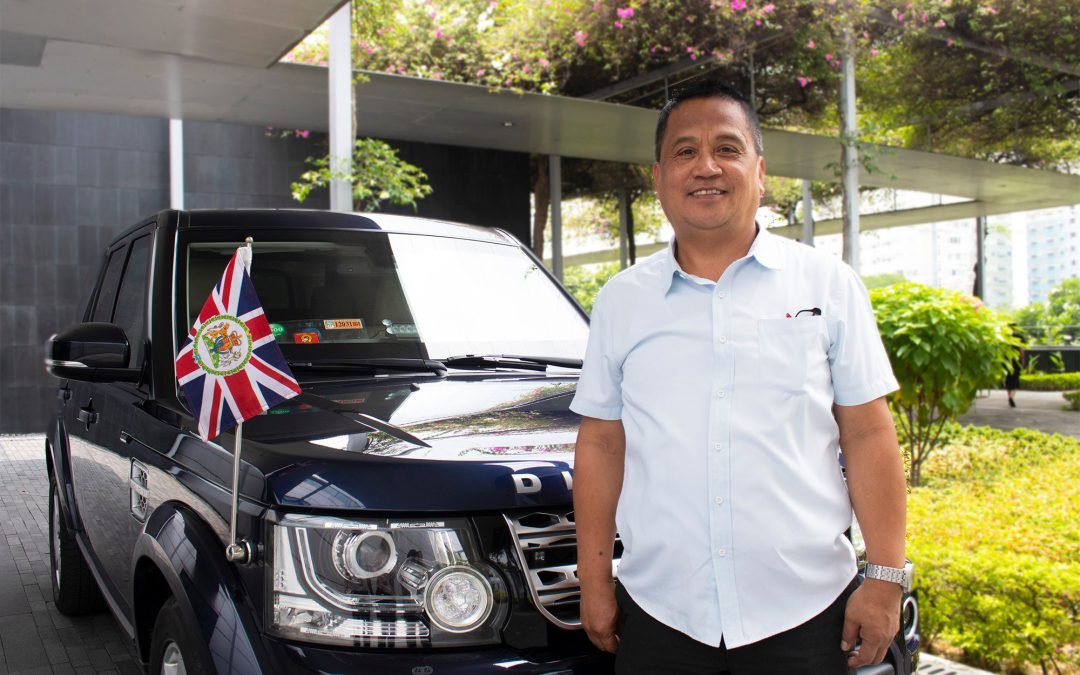 Filipino driver of UK embassy receives British Empire Medal from Queen Elizabeth II