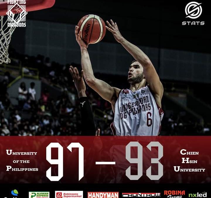 Kobe Paras is MVP as UP Fighting Maroons sweep Taiwan basketball tourney