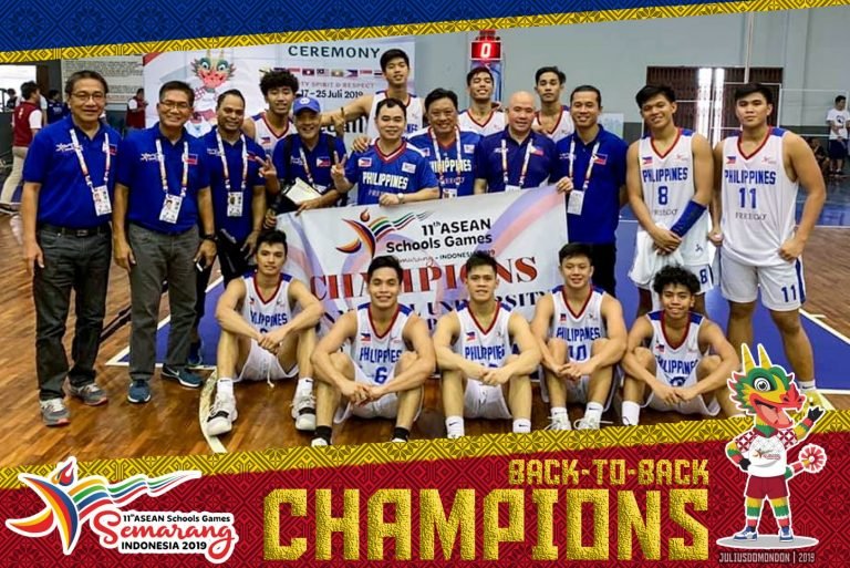 Team Pilipinas Boys Basketball and Girls Basketball teams