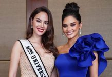 Catriona Gray and Pia Wurtzbach