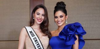 Catriona Gray and Pia Wurtzbach