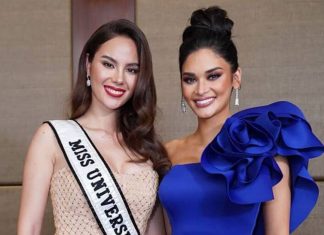 Catriona Gray and Pia Wurtzbach