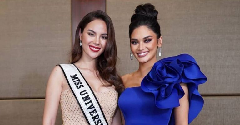 Catriona Gray and Pia Wurtzbach