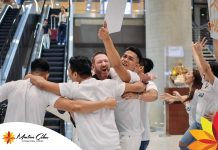 Free hugs at Mactan Cebu International Airport