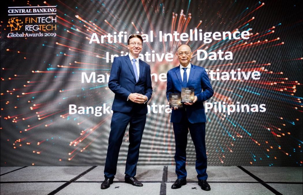 Bangko Sentral wins Global Awards for innovating with AI chatbot and data management