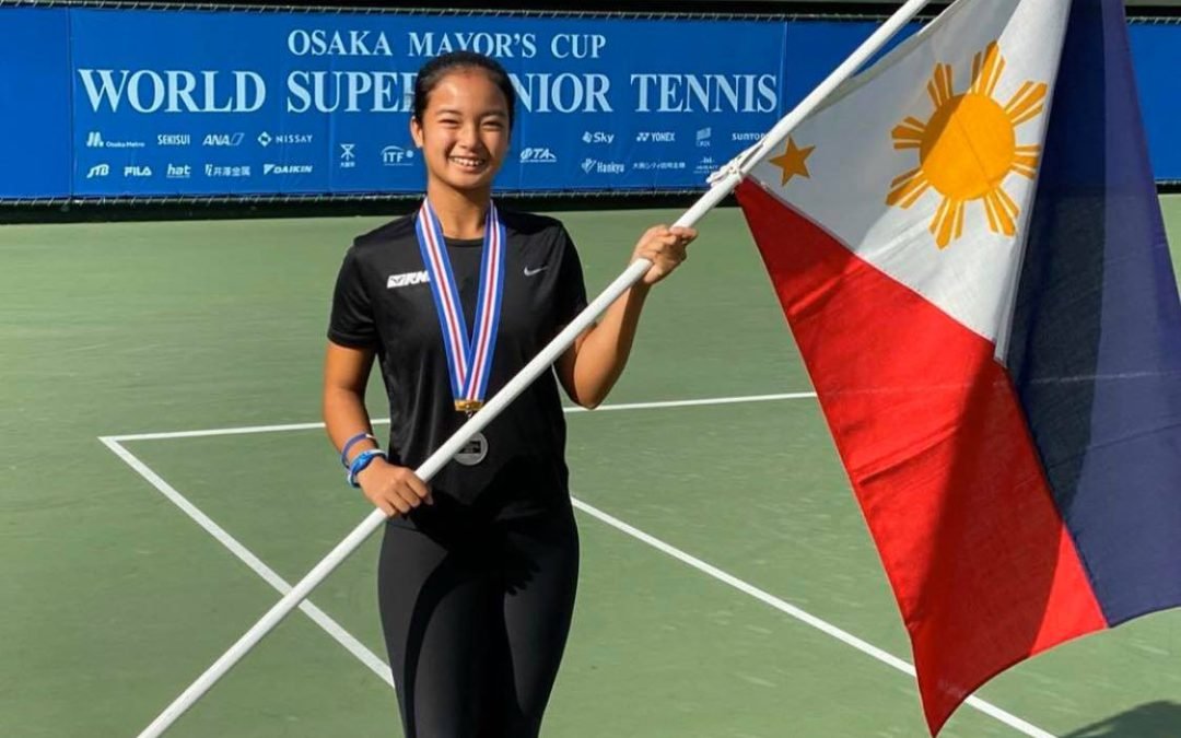 Alex Eala takes home runner-up honors at the World Super Junior Tennis tourney in Osaka