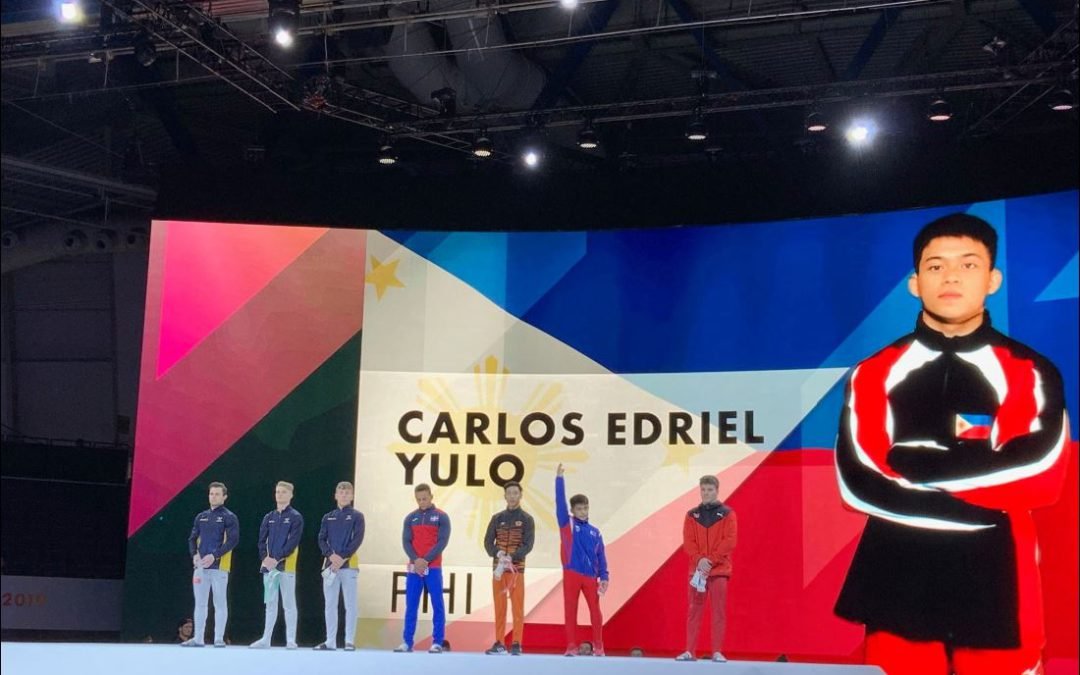 Filipino gymnast Carlos Yulo somersaults his way to 2020 Tokyo Olympics
