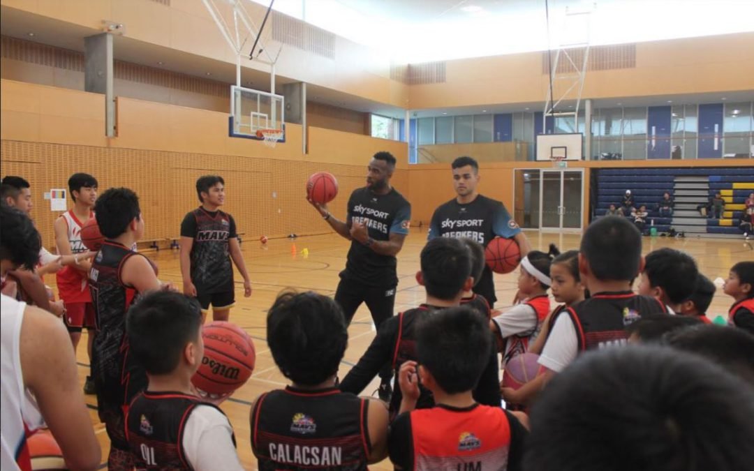 Kiwinoy Basketball and the Sky Sport Breakers NZ, first collaboration of its kind involving an ethnic community