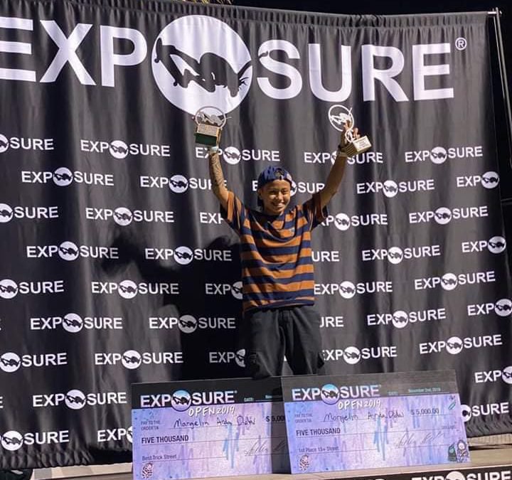 Margielyn Didal wins 2 Skateboarding Championships in Los Angeles