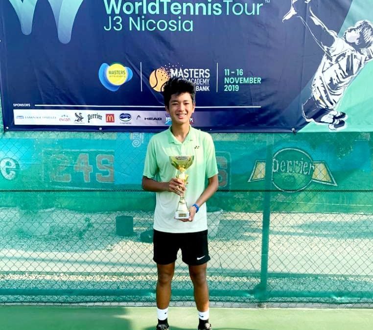 Miko Eala captures Hellenic Bank Masters Tennis Title in Cyprus