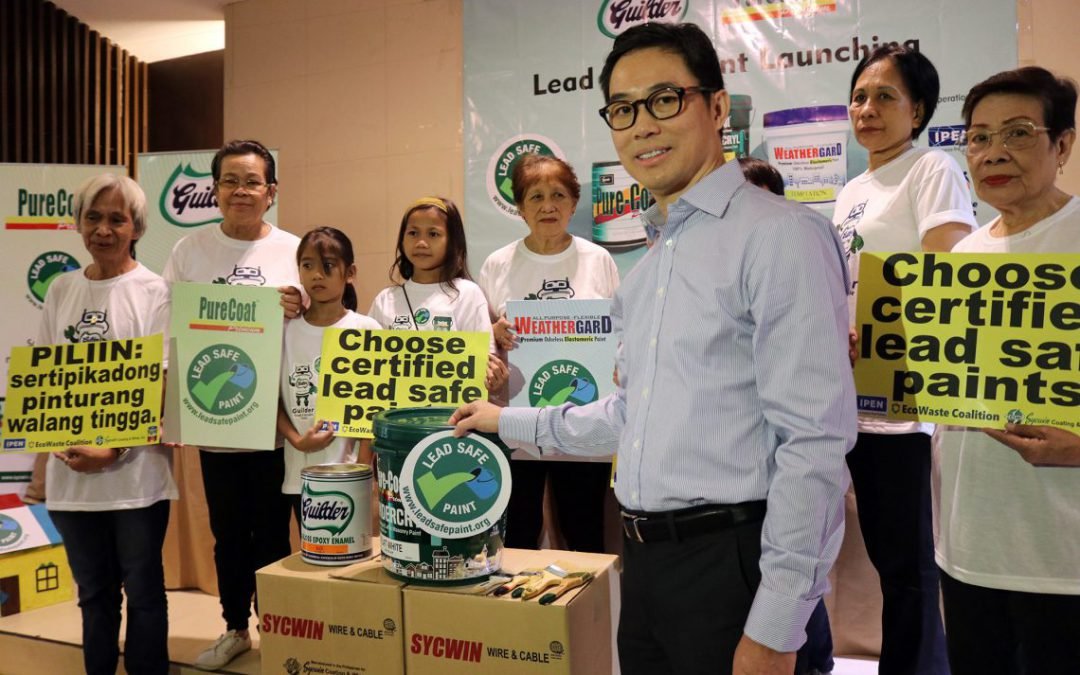 Philippines’ Sycwin is world’s 1st company with industrial brands certified lead-safe paint