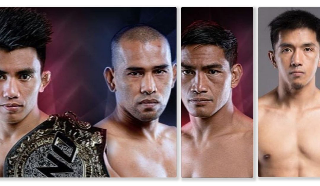 Filipino champions of Team Lakay, Catalan Fighting System topbill ONE Championship Thrilla in Manila