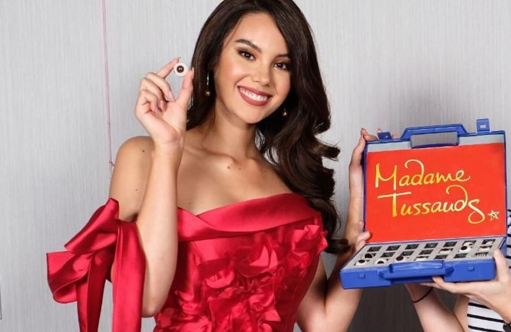 Catriona Gray gets her own wax figure at Madame Tussauds