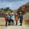 Field team at mining pit