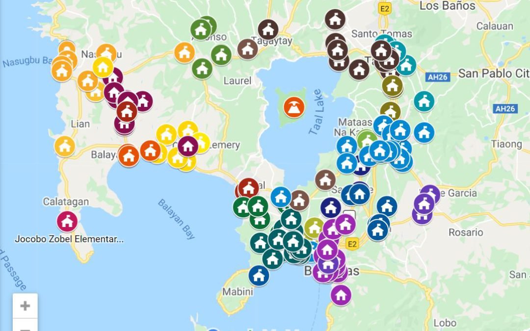 Google Philippines maps Taal Volcano victims evacuation centers to help find people and send help