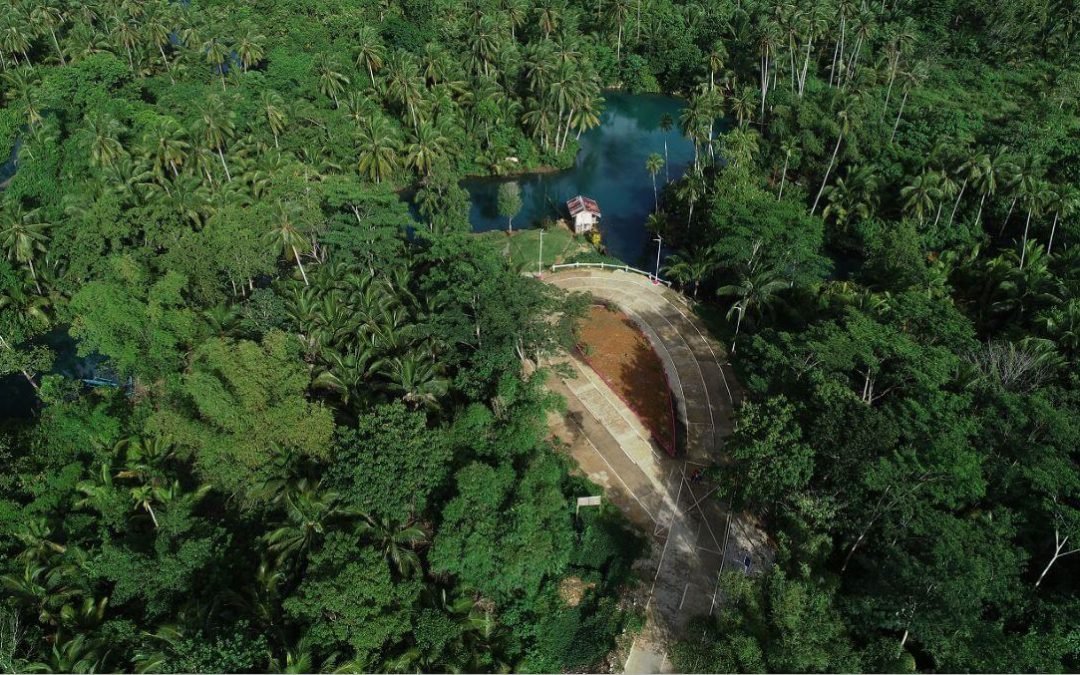 Drive through Davao Oriental’s hidden gem Lake Carolina on new paved road