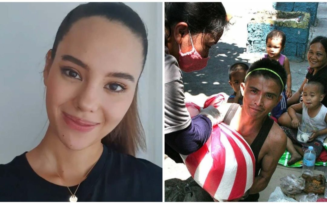 Catriona Gray, Young Focus Philippines to feed 1000 families in Smokey Mountain