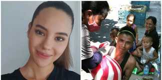 Catriona Gray feed families in Smokey Mountain