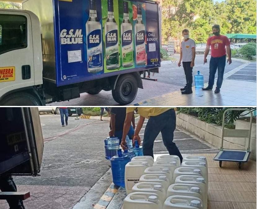 Ginebra San Miguel produces disinfectant alcohol for Philippine hospitals and communities under quarantine