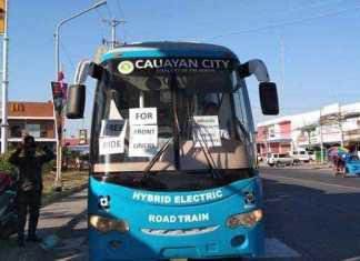 Hybrid Electric Road Trains Free ride