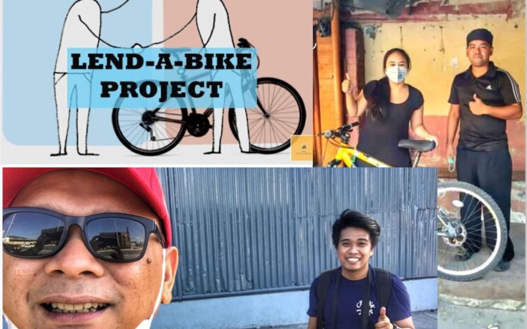Lend-A-Bike Project brings people’s transport support to health workers and frontliners